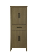 Elegant SC293A28MCB - 28 Inch Bath Storage Cabinet in Chestnut Brown