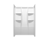 Elegant SW1014832GW - Shower Wall 48x32x72 Glossy White