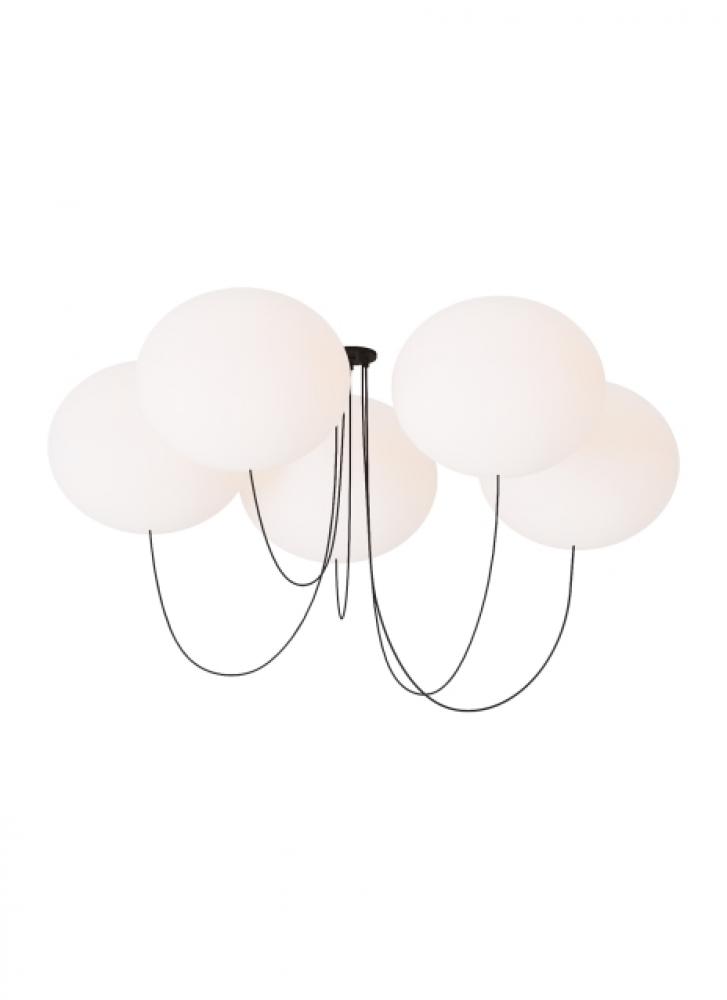 Helium X-Large 5 Light Chandelier