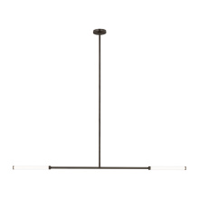 Visual Comfort & Co. Modern Collection SLLS74727BZCG - Poza 56 Linear Chandelier