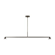 Visual Comfort & Co. Modern Collection SLLS75327BZCG - Midrand Crystal 60 Linear Chandelier