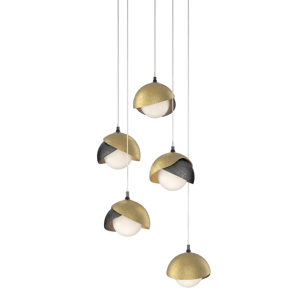 Brooklyn 5-Light Double Shade Pendant