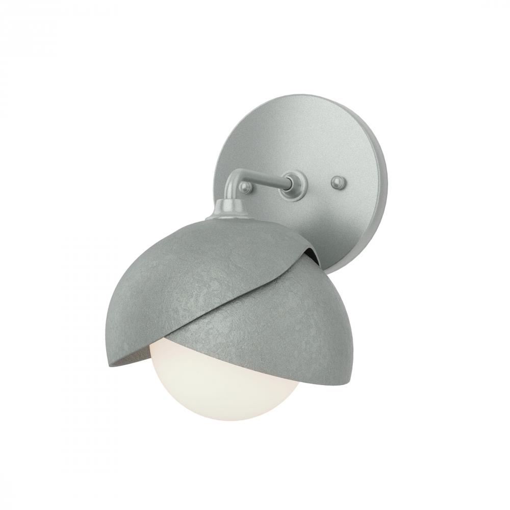 Brooklyn 1-Light Double Shade Bath Sconce