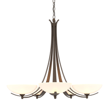 Hubbardton Forge - Canada 101261-SKT-05-GG0123 - Aegis 5 Arm Chandelier