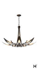 Hubbardton Forge - Canada 101320-SKT-05-BB0823 - Parasol 7-Light Chandelier