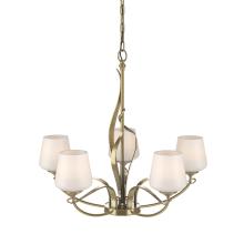 Hubbardton Forge - Canada 103040-SKT-86-GG0236 - Flora 5 Arm Chandelier