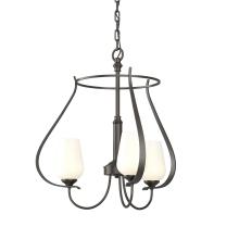 Hubbardton Forge - Canada 103047-SKT-14-GG0303 - Flora 3 Arm Chandelier