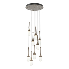 Hubbardton Forge - Canada 131100-SKT-STND-05-YG0434 - Link 9-Light Blown Glass Pendant