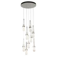 Hubbardton Forge - Canada 131100-SKT-STND-85-YJ0434 - Link 9-Light Blown Glass Pendant