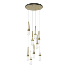 Hubbardton Forge - Canada 131108-SKT-STND-86-ZM0434 - Link 9-Light Clear Glass Pendant