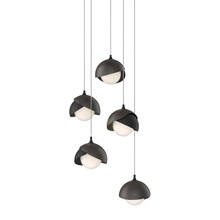 Hubbardton Forge - Canada 131125-SKT-LONG-10-14-GG0711 - Brooklyn 5-Light Double Shade Pendant