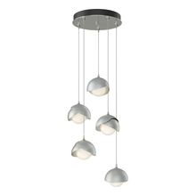 Hubbardton Forge - Canada 131125-SKT-STND-85-82-GG0711 - Brooklyn 5-Light Double Shade Pendant