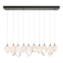 Hubbardton Forge - Canada 131145-SKT-LONG-07-WP0756 - Chrysalis 10-Light Mixed Crystal Pendant