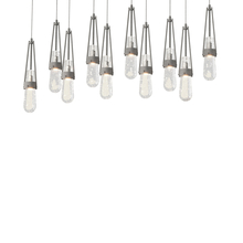 Hubbardton Forge - Canada 131200-SKT-LONG-20-YG0434 - Link 10-Light Blown Glass Pendant