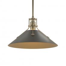 Hubbardton Forge - Canada 134550-SKT-MULT-84-10 - Henry Medium Steel Shade Pendant