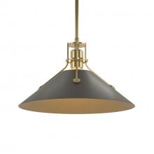 Hubbardton Forge - Canada 134550-SKT-MULT-86-10 - Henry Medium Steel Shade Pendant