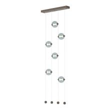 Hubbardton Forge - Canada 139055-LED-STND-05-YL0668 - Abacus 6-Light Ceiling-to-Floor LED Pendant