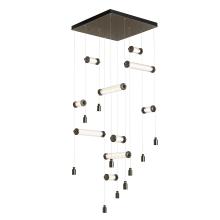 Hubbardton Forge - Canada 139100-LED-STND-14-ZM0696 - Libra 10-Light Square LED Pendant