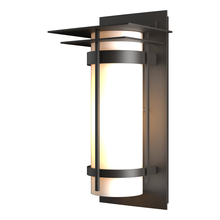 Hubbardton Forge - Canada 305993-SKT-14-GG0034 - Banded with Top Plate Outdoor Sconce