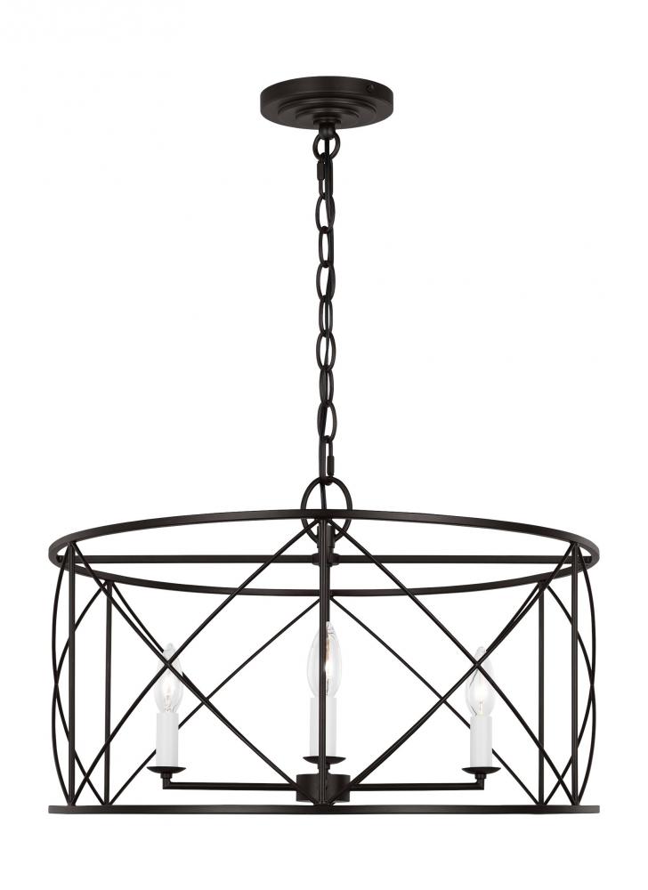 Beatrix Transitional 4-Light Indoor Dimmable Large Lantern Pendant