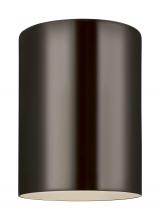 Visual Comfort & Co. Studio Collection 7813801EN3-10 - Outdoor Cylinders One Light Outdoor Ceiling Flush Mount
