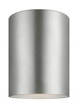 Visual Comfort & Co. Studio Collection 7813801EN3-753 - Outdoor Cylinders One Light Outdoor Ceiling Flush Mount