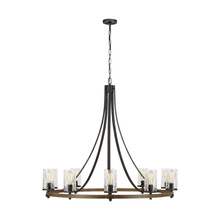 Visual Comfort & Co. Studio Collection F3137/10DWK/SGM - Angelo Large Chandelier