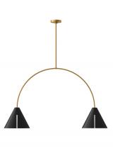 Visual Comfort & Co. Studio Collection KC1102MBKBBS-L1 - Cambre Large Linear Chandelier