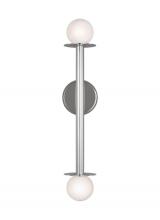 Visual Comfort & Co. Studio Collection KWL1012PN - Nodes Double Sconce
