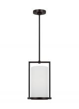 Visual Comfort & Co. Studio Collection TFP1001AI - Sherwood Casual 1-Light Indoor Dimmable Small Pendant Ceiling Hanging Chandelier Light