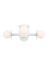 Visual Comfort & Co. Studio Collection KF1034MWT - Nodes Semi-Flush Mount