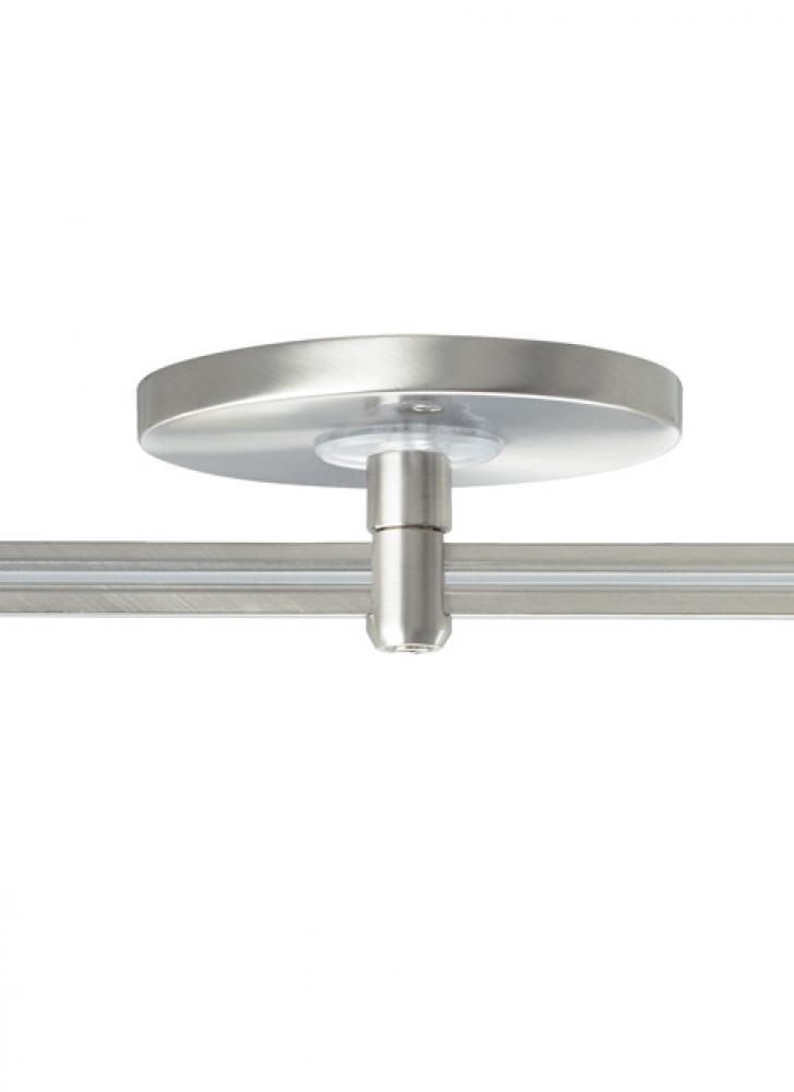 MonoRail 4" Round Power Feed Canopy Low-Profile Single-Feed