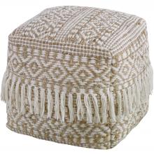 Uttermost 23972 - Boheme Wool & Hemp Pouf