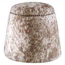 Uttermost 23725 - Gumdrop Cow Hide Ottoman