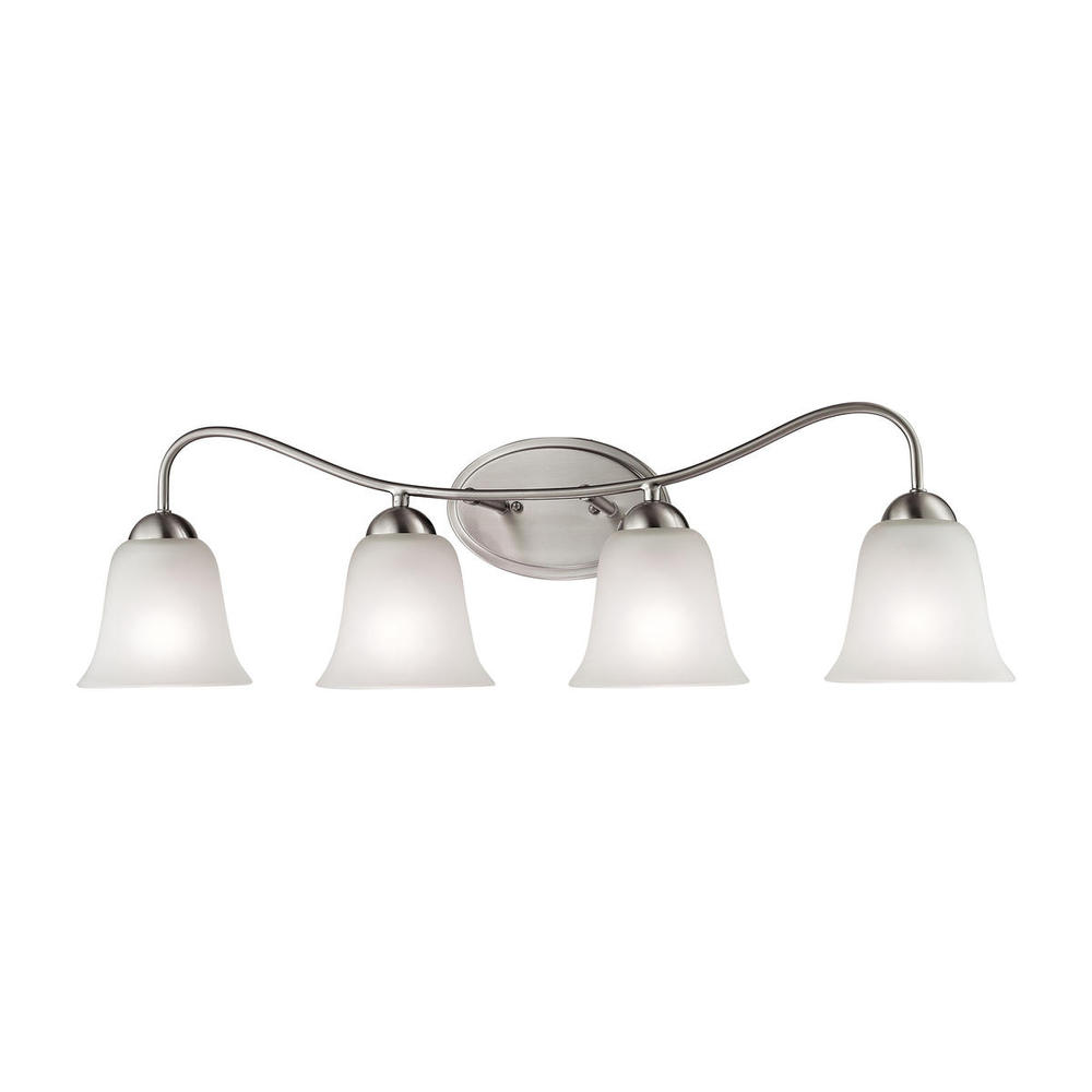 Thomas - Conway 32'' Wide 4-Light Vanity Light - Brushed Nickel