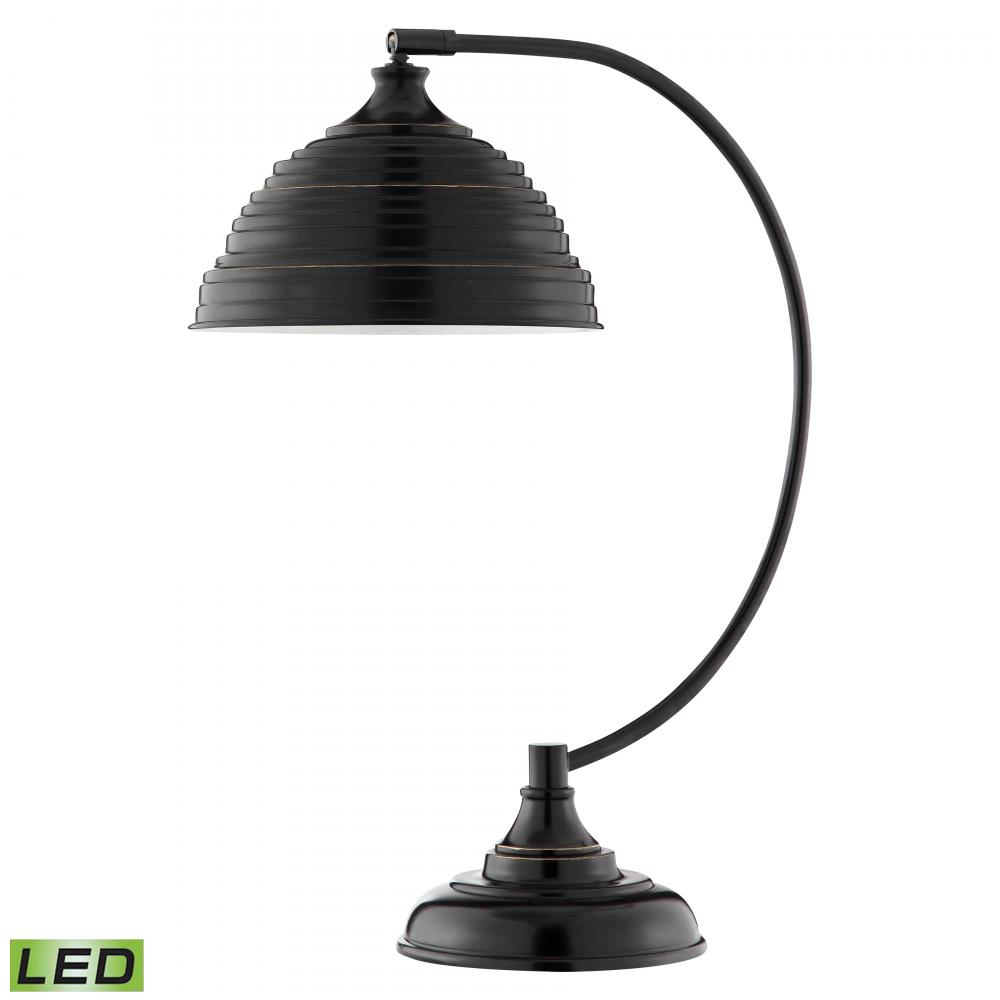 Alton 21'' High 1-Light Table Lamp - Oil Rubbed Bronze - Includes LED Bulb