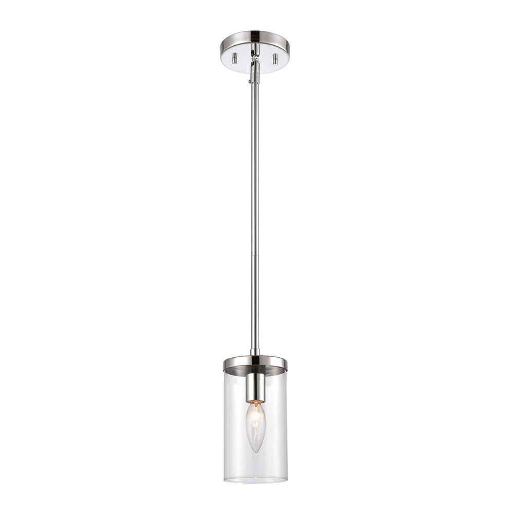 Thomas - Oakland 4'' Wide 1-Light Mini Pendant - Chrome