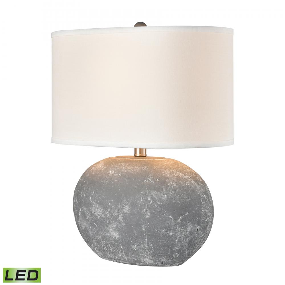 Elin 20'' High 1-Light Table Lamp - Concrete - Includes LED Bulb