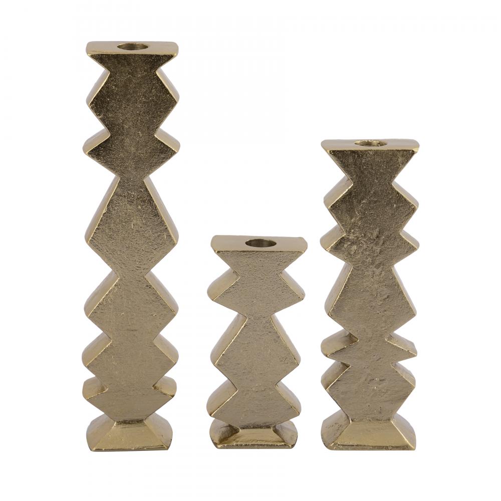 Zig Zag Taper Holder - Set of 3