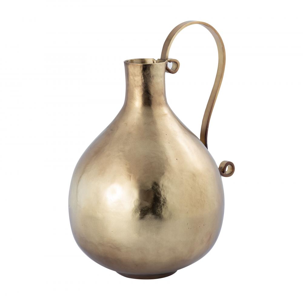 Shaffer Vase - Medium Brass