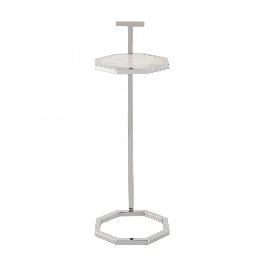 Daro Accent Table - Nickel