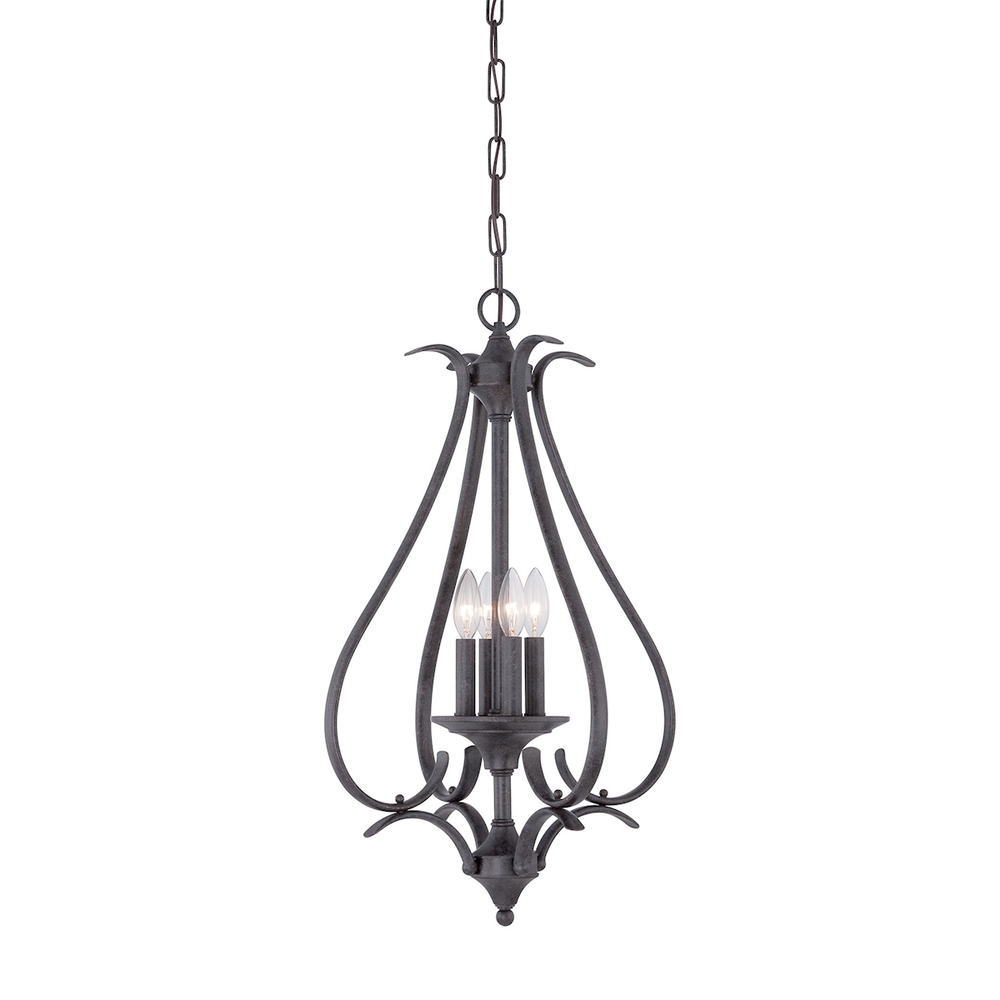 Prestige 4-Light Pendant in Sable Bronze