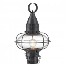 ELK Home 1511-GM-CL - Classic Onion 17.5'' High 1-Light Outdoor Post Light - Gun Metal