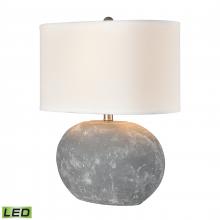 ELK Home H0019-8053-LED - Elin 20'' High 1-Light Table Lamp - Concrete - Includes LED Bulb