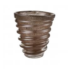 ELK Home S0047-11324 - Metcalf Vase - Small Bubbled Brown