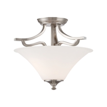 ELK Home TC0020217 - Thomas - Treme 13'' Wide 2-Light Semi Flush Mount - Brushed Nickel