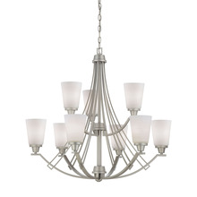 ELK Home TK0012117 - Thomas - Wright 9-Light Chandelier in Matte Nickel