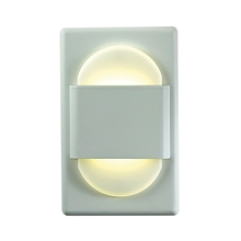 ELK Home WLE105DR32K-10-30 - Thomas - EZ Step LED C/W Driver in White with Double Round White Opal Acrylic Diffuser