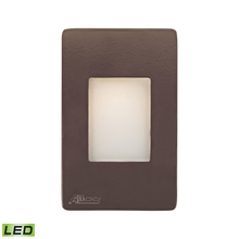 ELK Home WLE1105C30K-10-45 - Thomas - Beacon Step Light - LED Opal Lens with Brown Finish