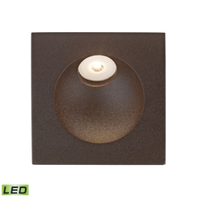 ELK Home WSL6210-10-45 - Thomas - Zone LED Step Light in in Matte Brown with Opal White Glass Diffuser